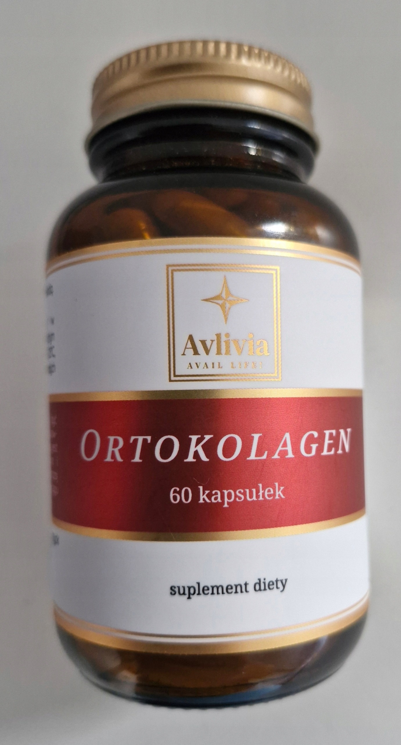 Suplement Diety ortokolagen Avlivia 60 kapsułek 1 Suplement Diety ortokolagen Avlivia