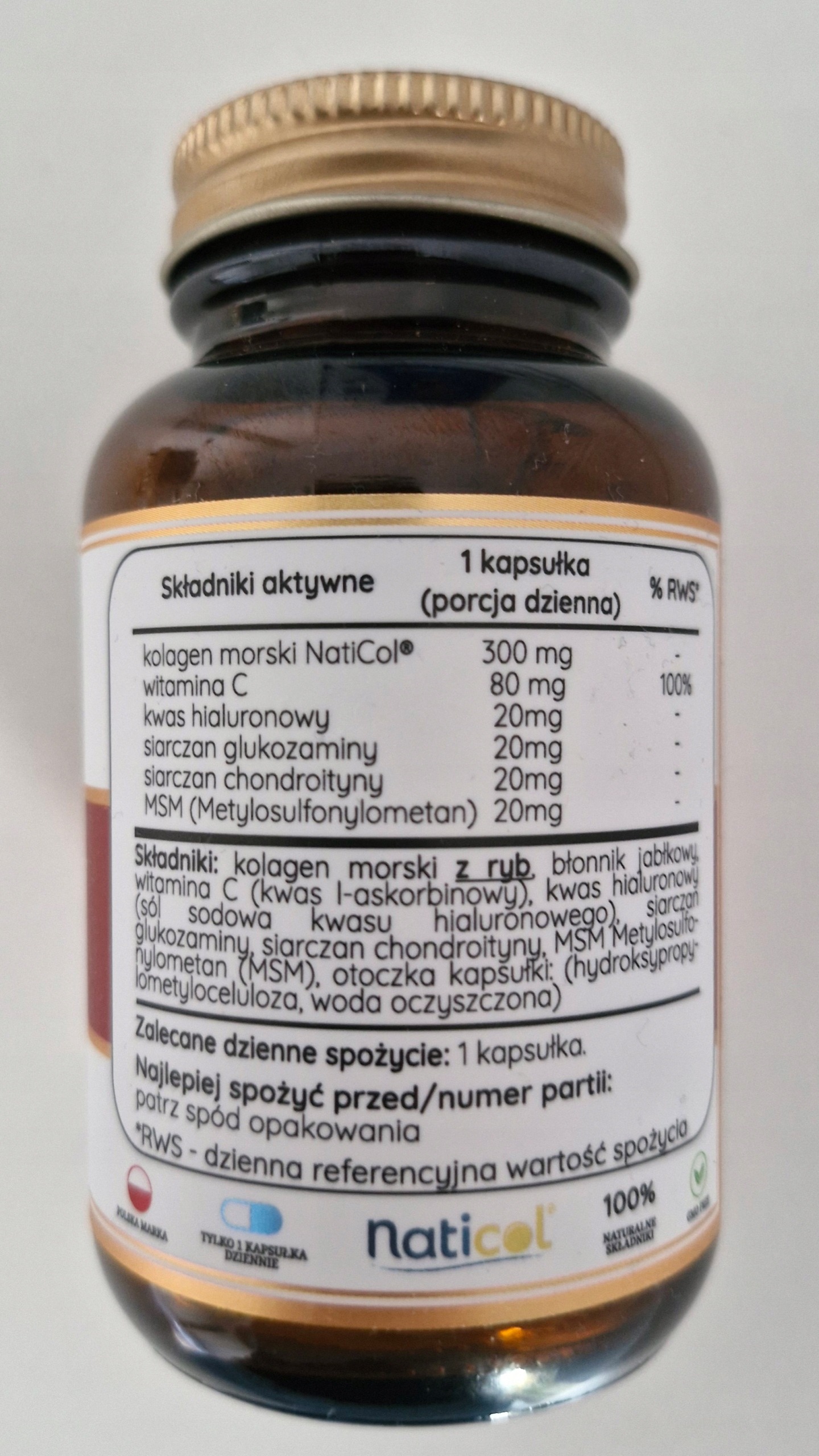 Suplement Diety ortokolagen Avlivia 60 kapsułek 2 Suplement Diety ortokolagen Avlivia 60 kapsułek - obrazek 2