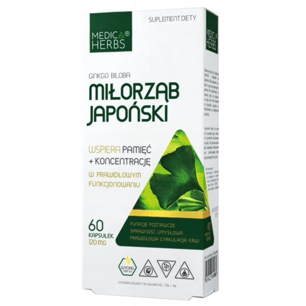 Medica Herbs miłorząb japoński