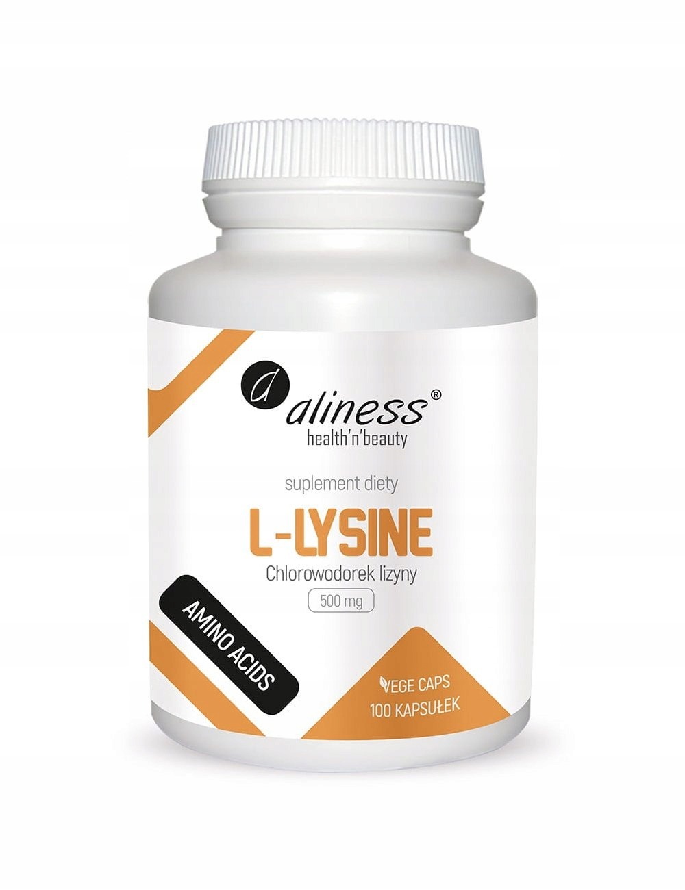 Aliness L-Lysine 100 kapsułek 1 Aliness L-Lysine