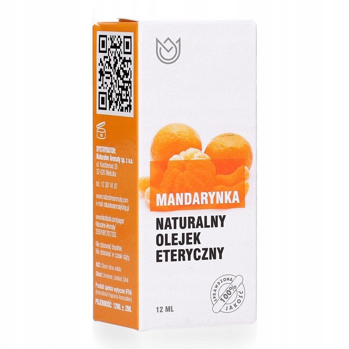 Olejek eteryczny Naturalne Aromaty Mandarynka 12 ml 3 Olejek eteryczny Naturalne Aromaty Mandarynka 12 ml - Image 3