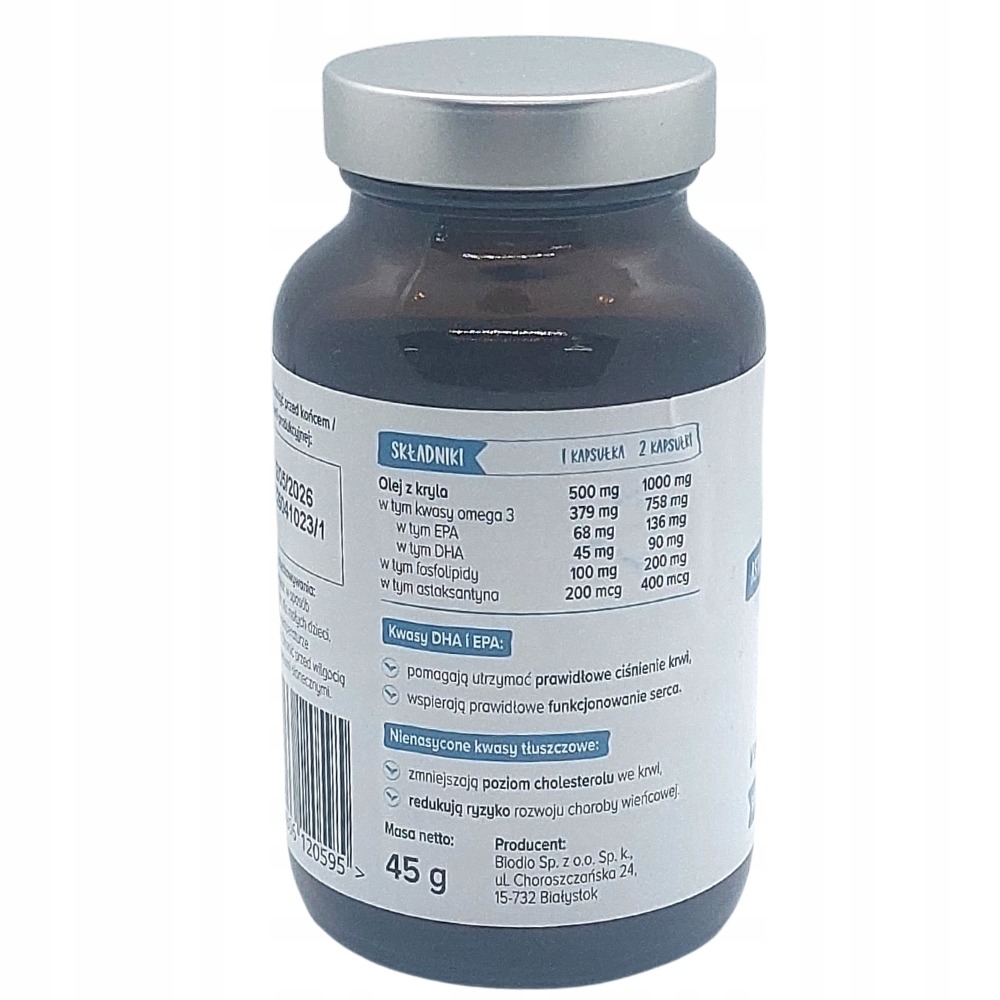 Suplement diety Biowen astaksantyna fosfolipidy kwasy omega 3 kwasy omega-3 4 Suplement diety Biowen astaksantyna fosfolipidy kwasy omega 3 kwasy omega-3 - Image 4