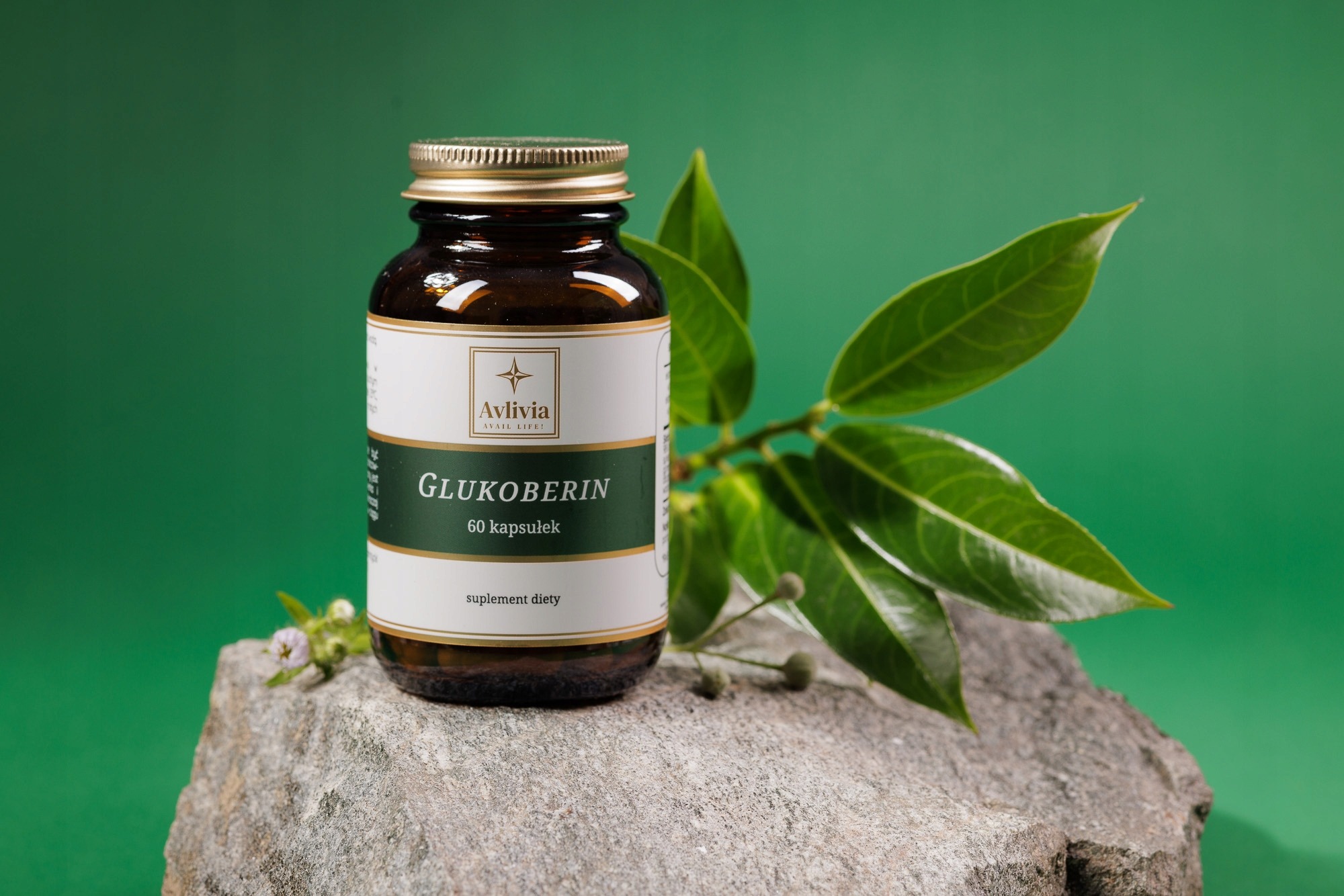 Glukoberin 60 Kapsułek Berberyna Avlivia 2 Glukoberin 60 Kapsułek Berberyna Avlivia - obrazek 2