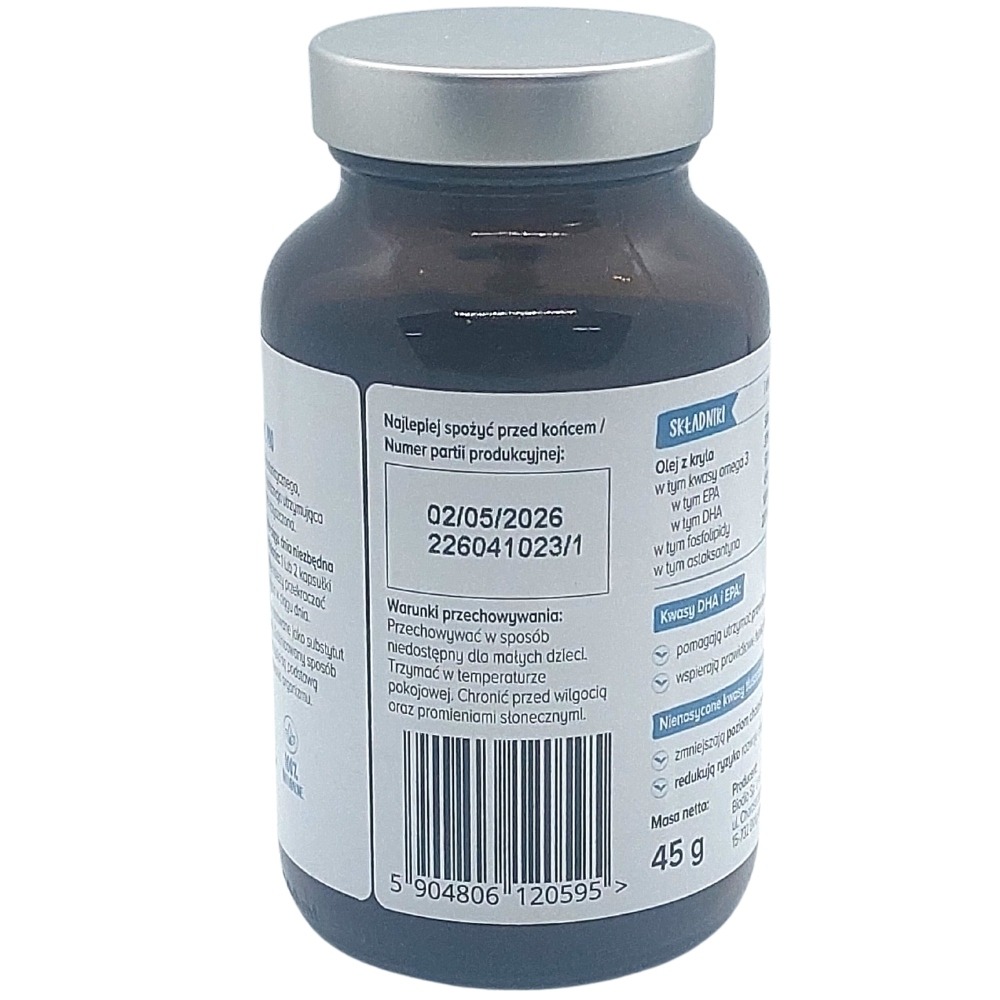 Suplement diety Biowen astaksantyna fosfolipidy kwasy omega 3 kwasy omega-3 2 Suplement diety Biowen astaksantyna fosfolipidy kwasy omega 3 kwasy omega-3 - Image 2