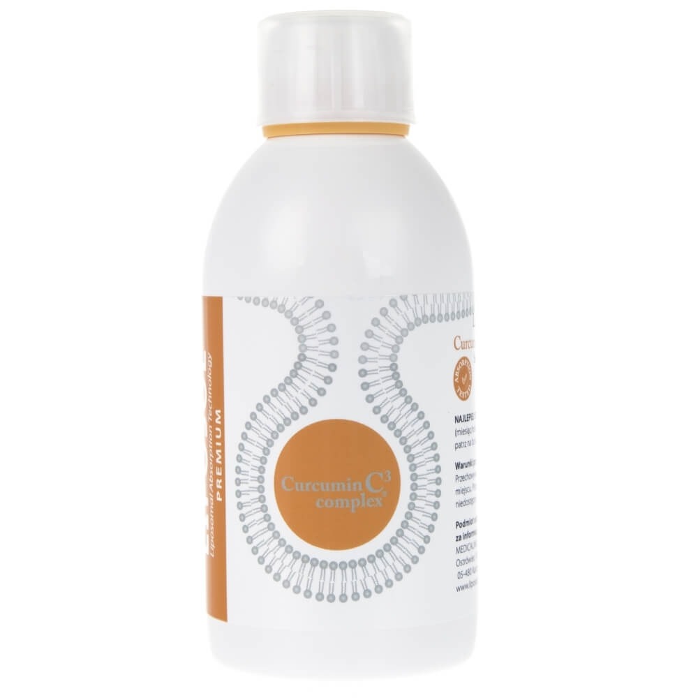 Suplement diety Medicaline Liposol Curcumin 3 Plus płyn 250 ml 2 Suplement diety Medicaline Liposol Curcumin 3 Plus płyn 250 ml - Image 2