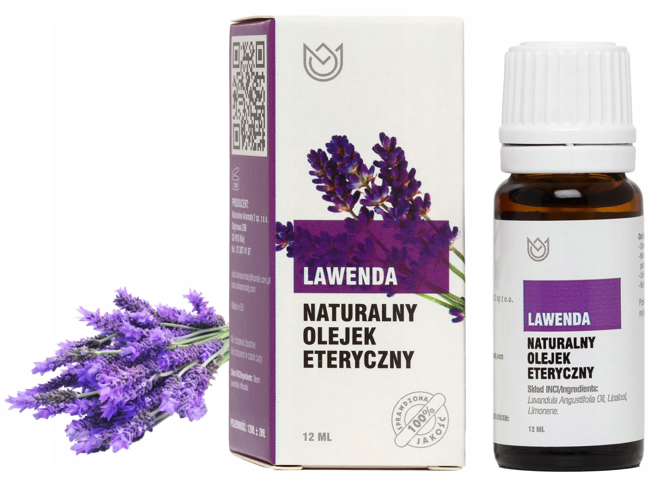Olejek eteryczny Naturalne Aromaty Lawenda 10 ml 5 Olejek eteryczny Naturalne Aromaty Lawenda 10 ml - obrazek 5