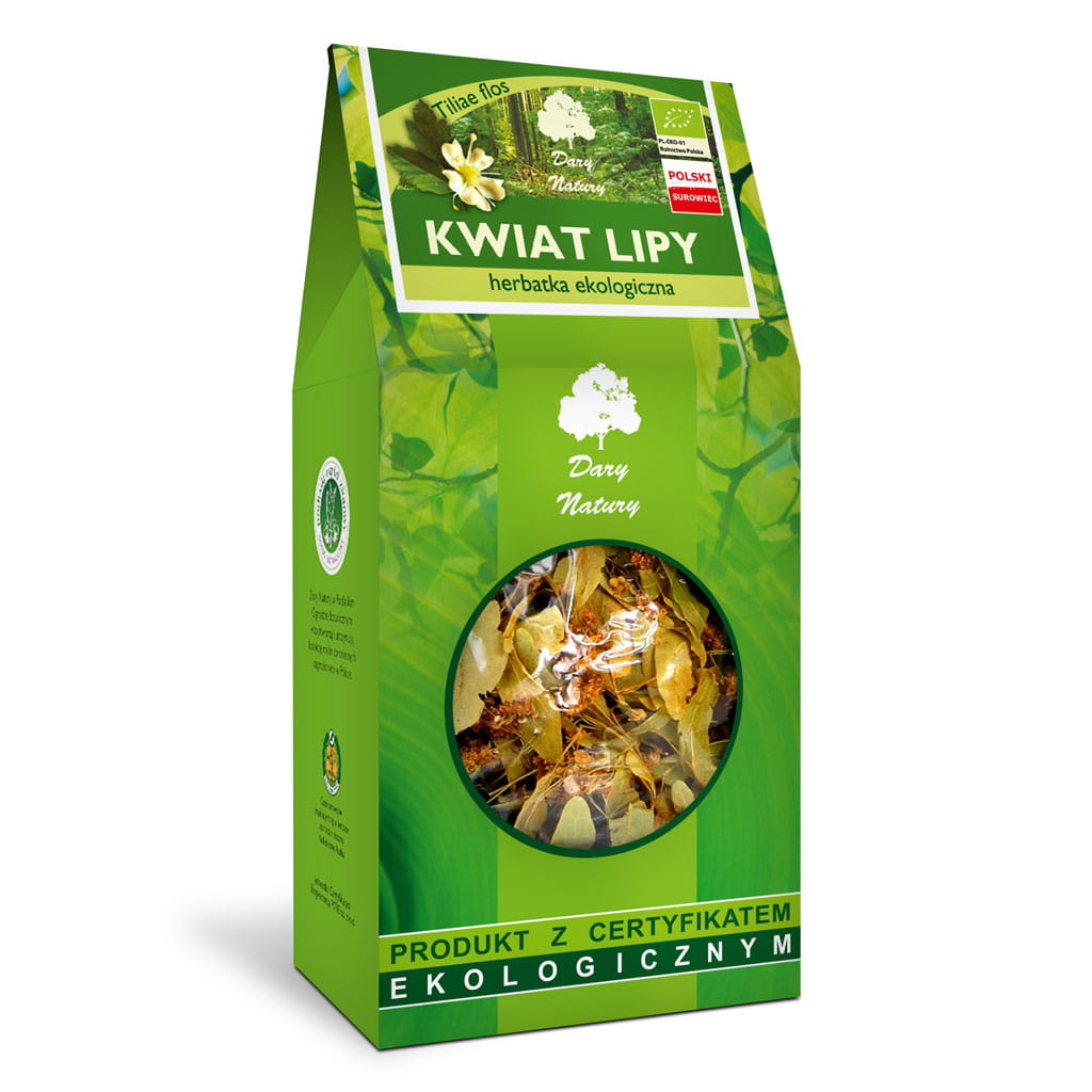 Dary Natury Herbatka Kwiat lipy eko 30 g 3 Dary Natury Herbatka Kwiat lipy eko 30 g - obrazek 3