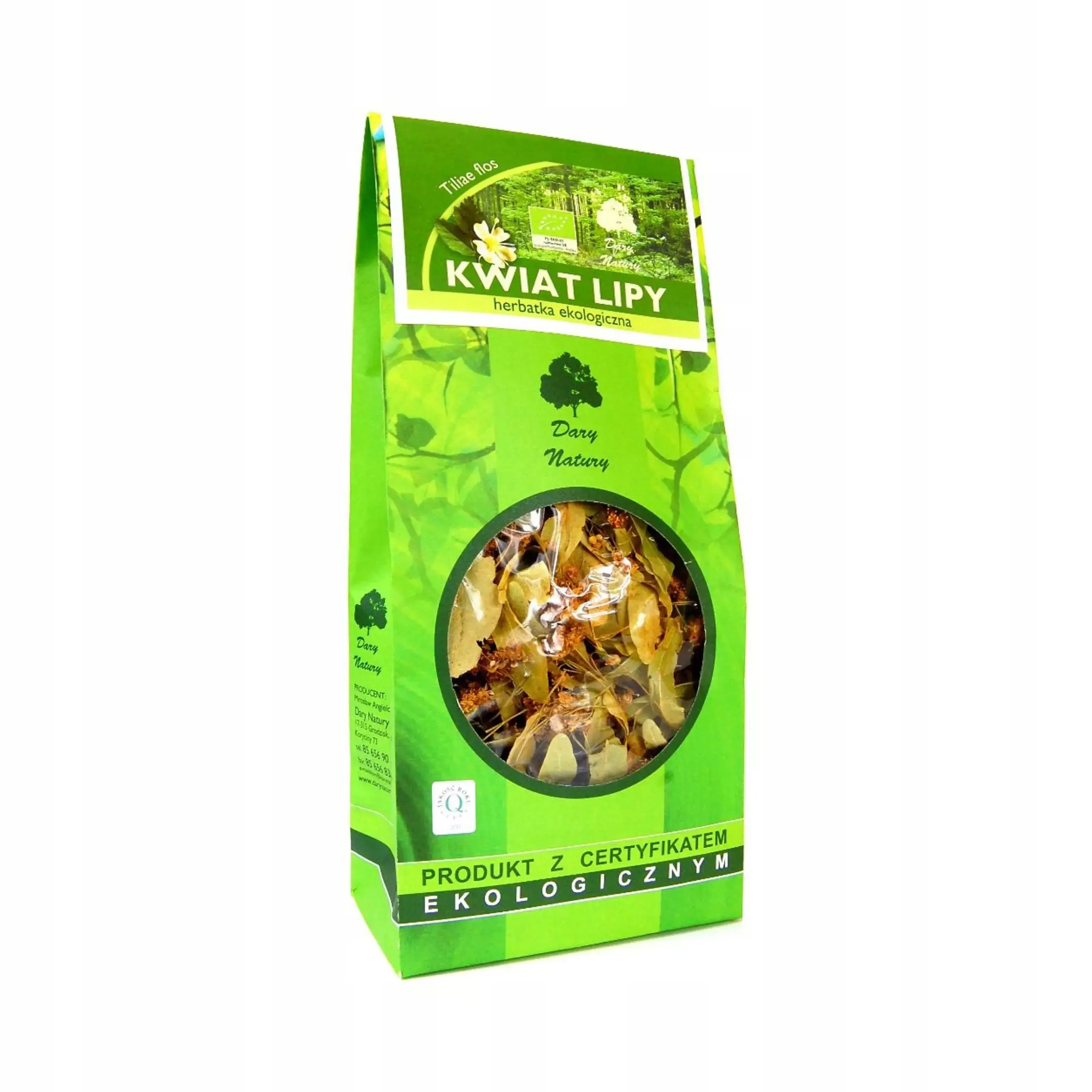 Dary Natury Herbatka Kwiat lipy eko 30 g 5 Dary Natury Herbatka Kwiat lipy eko 30 g - obrazek 5