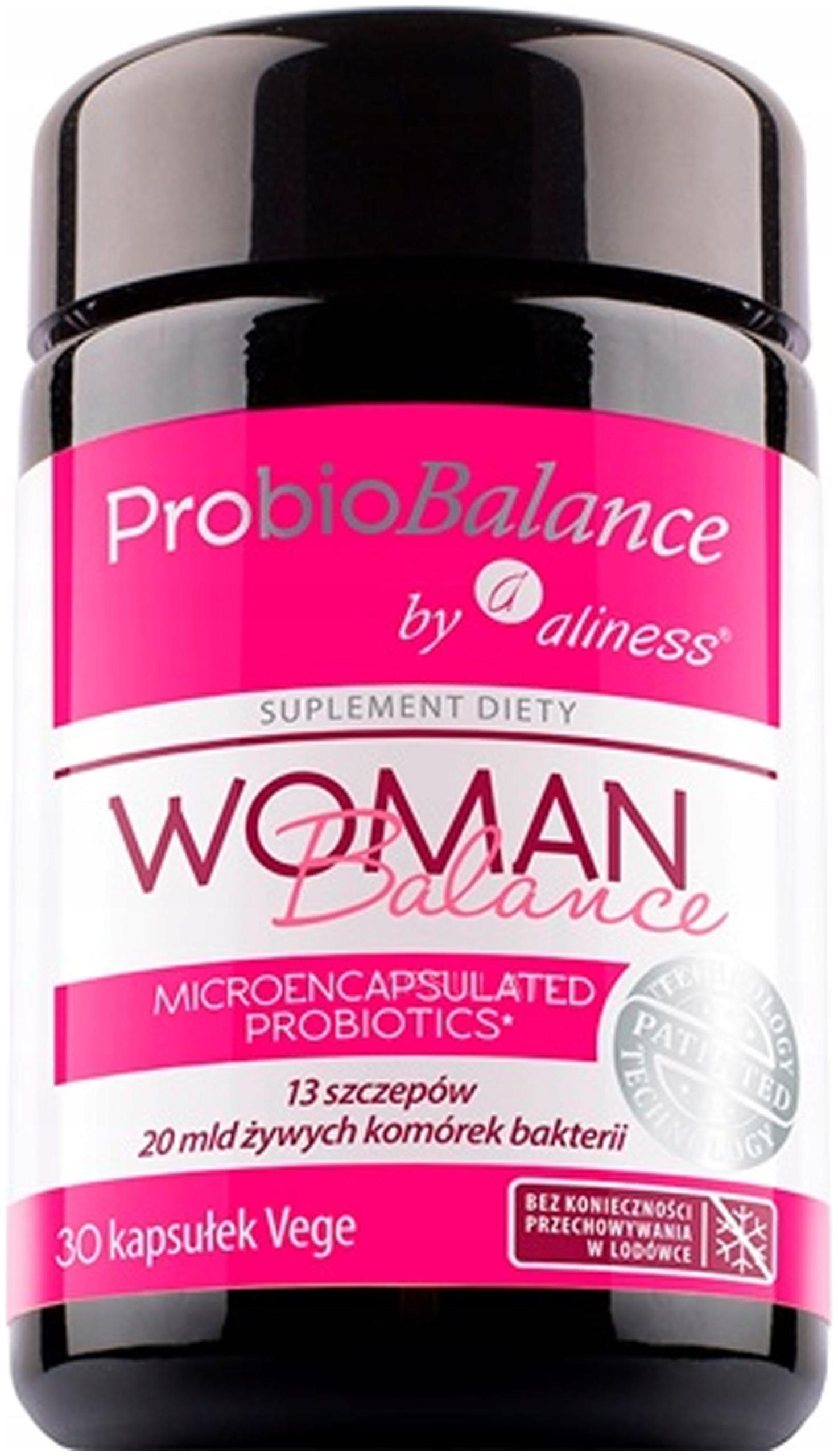 Suplement diety Aliness Probio Balance Woman kapsułki 30 szt. 5 12df22fe45caa9b2ac8459b58c7b