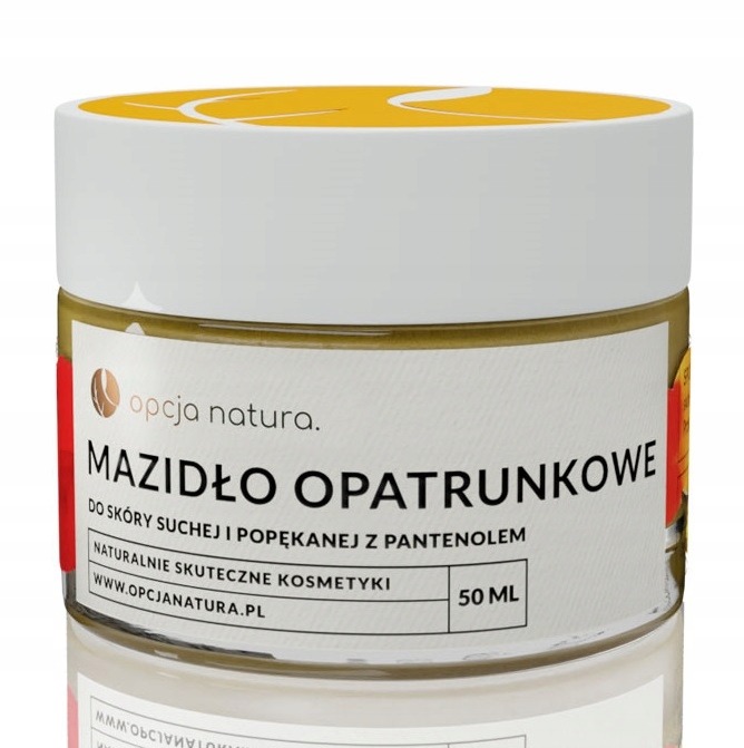 Opcja Natura mazidło opatrunkowe, do skóry suchej i popękanej, 50 ml 4 3ab5823342698b7b1822cf05bb52